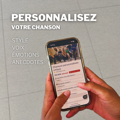 Chanson personnalisée unique